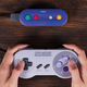 The GBros. adapter also works with the wired controllers included with the tiny NES and SNES Classic Edition consoles.